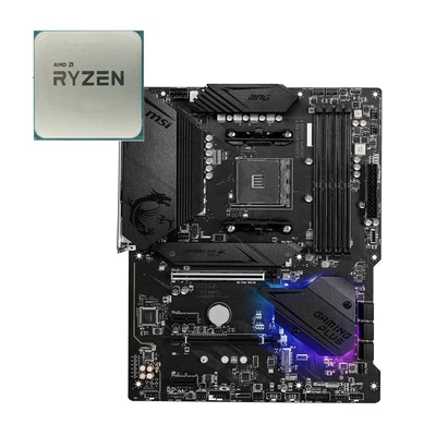 MSI MPG B550 GAMING PLUS AM4 ATX Motherboard+AMD Ryzen 7 5900X - Image 1 of 4