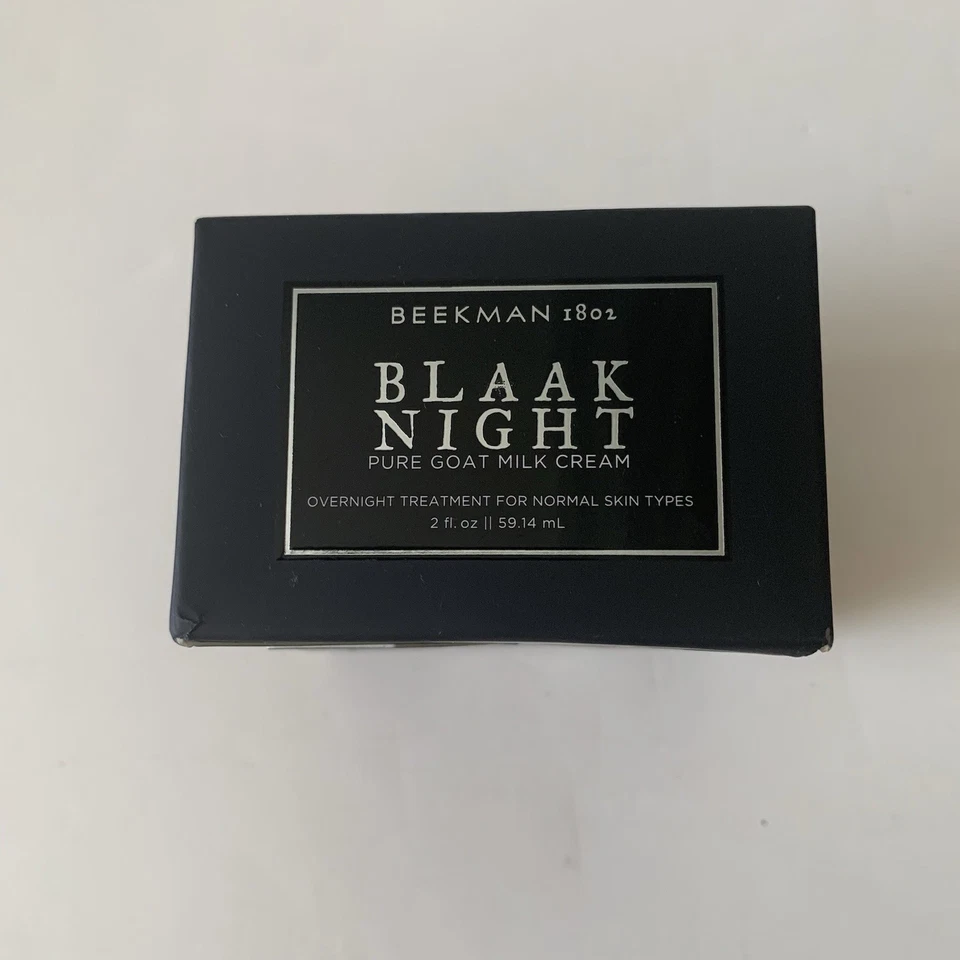 Beekman 1802 Blaak Night Pure Goat Milk Face Cream 2 FL Oz