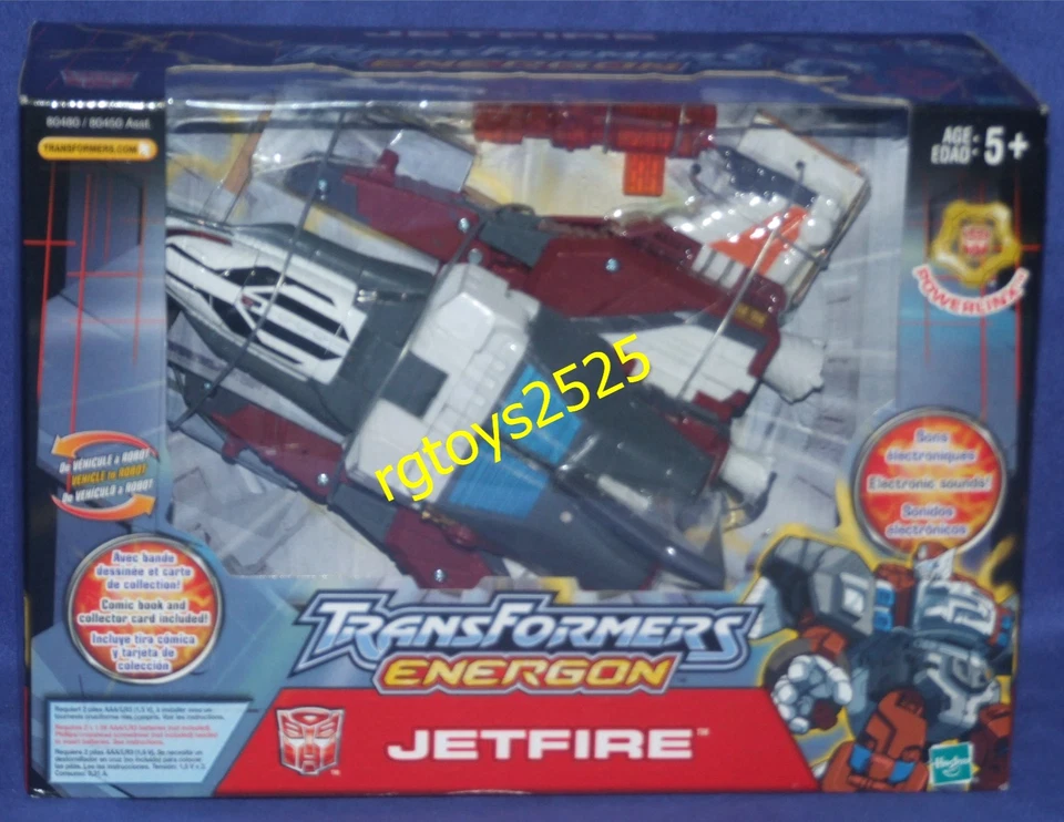 Transformers Energon Jetfire Powerlinx Factory Sealed New Electronic Sounds 2003 - Image 1 of 1