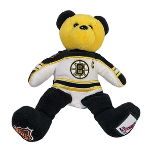 Boston Bruins Hockey Bear Ray Bourque 77 C Plush 2000 Team Beans Authentic NHL - Picture 1 of 22