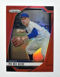 2025 Panini Prizm #11 Pee Wee Reese Red Prizm/299 - Picture 1 of 10