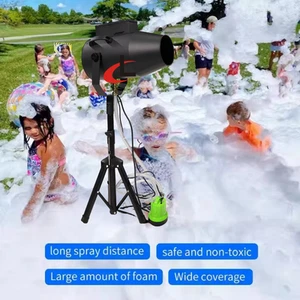 2000W Foam Cannon Bubble Machine Outdoor Summer Swimming Pool Party Foam Machine - Picture 1 of 7