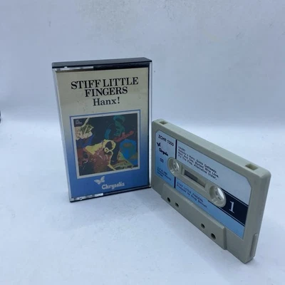 Stiff Little Fingers - Hanx ! - Chrysalis 1980 Cassette Tape Foto 1 de 4