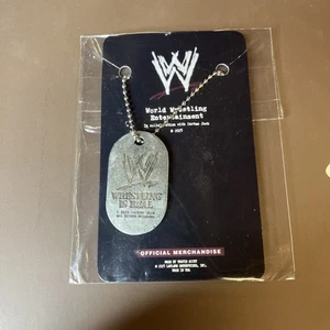 WWE Travis Scott Cactus Jack Wrestlemania 41 Dog Tag - CJ X WWE Las Vegas - Bild 1 von 7