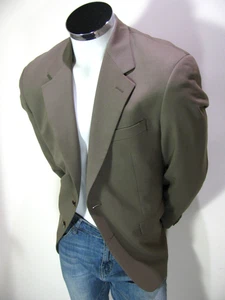 Chaps Ralph Lauren Blazer Mens 40R Brown Wool Suit Jacket Single-Vent Sport Coat - Picture 1 of 12