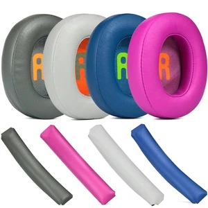 Leather Sponge Ear Pads Cushions Cover Headband Pad for JBL JR460NC Headphones - Picture 1 of 24