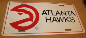 De colección Atlanta Hawks Equipo de Baloncesto Novedad Placa Años 90 Georgia - Imagen 1 de 1