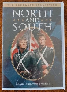 NORTH AND SOUTH BOOKS 1, 2 &3 DVDs REGION 1 SEALED BRAND NEW TRACKED POST - Picture 1 of 4
