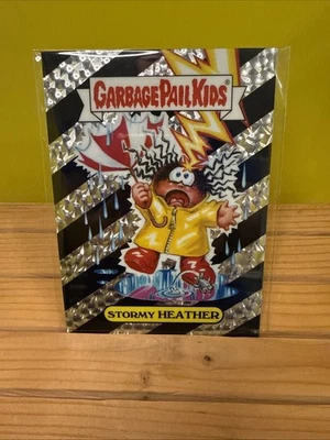 2025 Topps Garbage Pail Kids Get A Grip Stormy Heather 5x7 Art - Variant 06/092 - Image 1 of 3