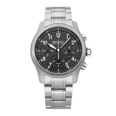 Bremont ALT1-P2 Black Dial 43mm Automatic Men's Watch ALT1-P2-BK-B - Image 1 of 4