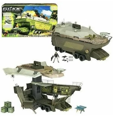 GI JOE PIT MOBILE HEADQUARTERS RISE OF COBRA 2009 Sealed - Image 1 of 4