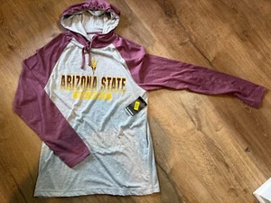 Colosseum Men's Arizona State Sun Devils Windchill Lightweight Hoodies, MED NWT - Picture 1 of 4