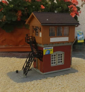 Kibri 9487 (pista H0) Stellwerk Marbach - terminado de construir - Imagen 1 de 6