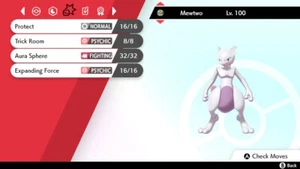 Pokemon Sword & Shield - VGC - Mewtwo Ranked Battle Ready 6IV & EV Trained DLC - Picture 1 of 4