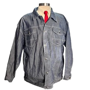 Knockout Jeans Los Angeles Herren hellblau Jeansjacke Größe XXXL Hip Hop Y2K - Bild 1 von 14