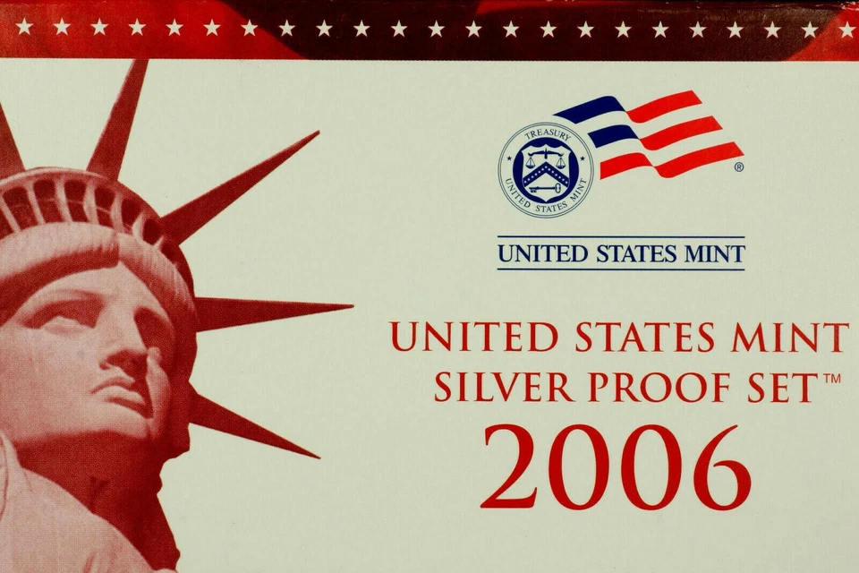 2006-S US Silver Proof Mint Set 10 Coins 20uwtt0925 - Image 1 of 4
