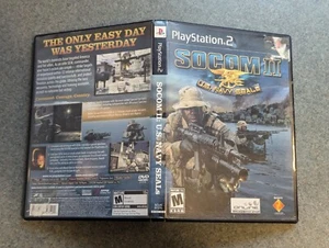 Socom 2: Us Navy Seals (Sony PS2 Playstation 2 Video Game) No Instructions - Picture 1 of 3