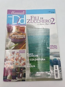 Manuali Add Arte del Decorare n.8 Decori d'arredo effetto tessuto Rivestimento a - Picture 1 of 3