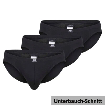 Ceceba 3er-Pack Konvex-Slips 2XL-9XL schwarz, OEKO-TEX® 100, soft weich bequem - Bild 1 von 3