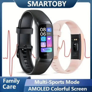 Montre Connectée Femme Amoled Compatible Android Et iOS 3 Couleurs Aux Choix - Photo 1/13