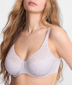 Chantelle 13F1 Norah geformter Spitzen-BH ~ ABENDFARBTON ~ VERSCHIEDENE GRÖSSEN ~ NEU MIT ETIKETT $ 78 - Bild 1 von 6