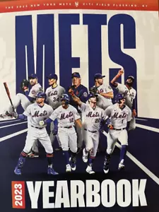 2023 NEW YORK METS N.Y. YEARBOOK MLB PROGRAM WORLD SERIES? CHAMPIONS BASEBALL - Picture 1 of 1