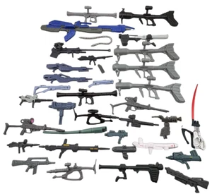 Bandai Mobile Suit Gundam Accessory Lot Weapons Guns Blasters Cannons Bundle - Picture 1 of 1