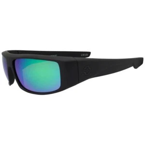 Gafas de sol Spy 670939374861 polarizadas Logan mate negras Happy Green Spectra para hombre - Imagen 1 de 4