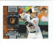 2013 Topps Chasing History #CH93 Manny Machado Rookie Orioles