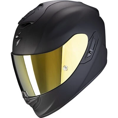 Scorpion Motorrad Helm XL - EXO-1400 EVO 2 II Air Solid - schwarz matt - Bild 1 von 3