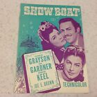 Show Boat Kathryn Grayson Ava Gardner Howard Keel Vtg 1951 Danish Movie Program