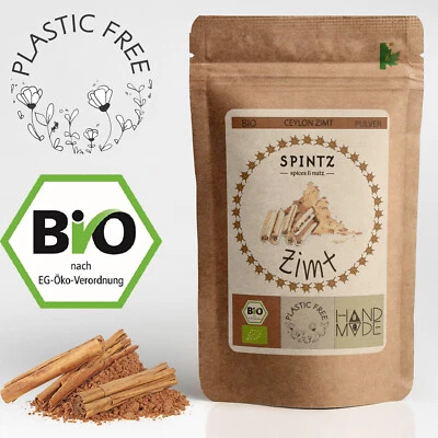 1000g Bio Ceylon Zimt Pulver Ceylonzimt gemahlene Zimtstangen  - Bild 1 von 4