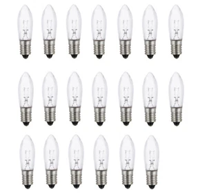 20 X E10 12V bombilla de repuesto bombillas arco de luz 3W vela de arrecife vela de punta excelente - Imagen 1 de 5