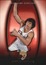 2005-06 Sweet Shot Gold Cleveland Cavaliers Basketball Card #17 Luke Jackson/199