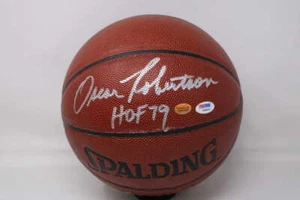 Oscar Robertson Signed PSA/DNA Basketball Royals HOF 79 ID:453136 - Picture 1 of 4