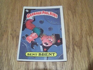 1987 TOPPS GARBAGE PAIL KIDS BENT BRENT TRADING CARD - Picture 1 of 1