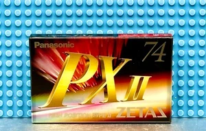 Panasonic PX II 74 TYP II LEERES KASSETTENBAND (1) (VERSIEGELT) - Bild 1 von 3