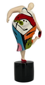 Hommage an Niki de Saint Phalle Nana Molly dicke Frau - Skulptur Figur - 20209 - Bild 1 von 1