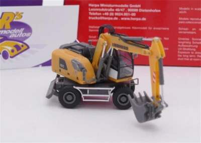 для Herpa для Liebherr колесный экскаватор A920 для Litronic 1/87 грузовик предварительно собранный - Изображение 1 из 4