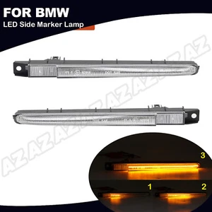 For 2007-2013 BMW M3 E90 E92 E93 LED Fender Side Marker Light Turn Signal Lamp - Bild 1 von 11