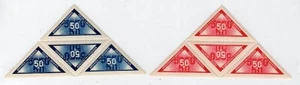 GERMANY 3rd REICH BOHEMIA MORAVIA PERSONAL DELIVERY EX1-EX2 PYRAMIDS PERFECT MNH - Picture 1 of 1