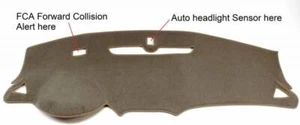 Custom Fit Dash Cover for Chevrolet Malibu 2017-2025 Pick Color DashBoard 07-160 - Picture 1 of 36
