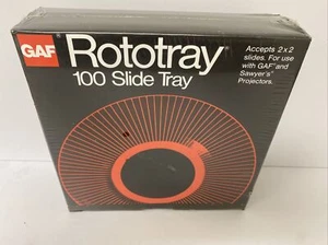 NEW GAF Rototray 100 Slide Tray Projector - Sawyer's 2 x 2 Slides/Read - Picture 1 of 7