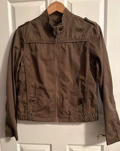 Volcom Jacket Women's Large Up Collared , Full Zip, Elastic on both side - Picture 1 of 13