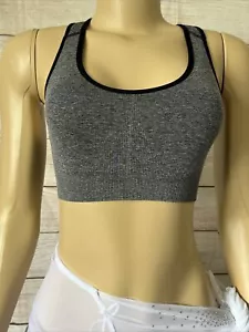 Old Navy Active Go-Dry Gray Racerback Sports Bra Size XS - Picture 1 of 6