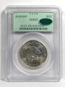 1936 Albany Commemorative Half Dollar PCGS CAC OGH Grean Label MS65 05XIC25 - Picture 1 of 4