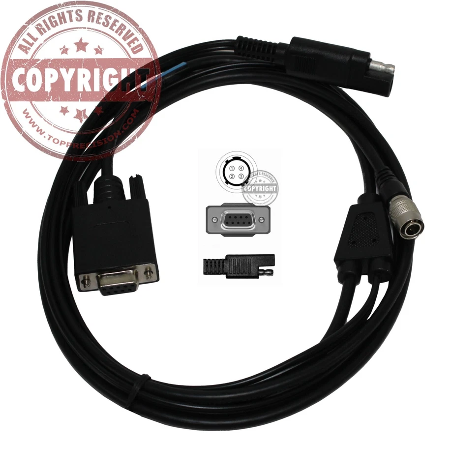 TRIMBLE 5600 TOTAL STATION 12V POWER Y CABLE, DATA COLLECTOR, SURVEYING, - Image 1 of 1