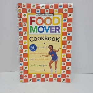 Food Mover Cookbook - Richard Simmons (Spiral, 1999) Free Shipping - Picture 1 of 5