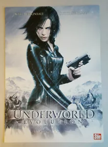 (Lot 618) Daily Star Sunday 59cm x 42cm Underworld Evolution Movie Poster - Picture 1 of 5