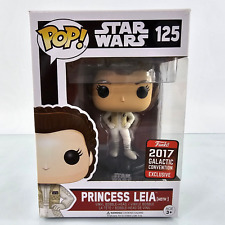 Funko Pop! Star Wars #125 Princess Leia Hoth Galactic Exclusive Protector NEW